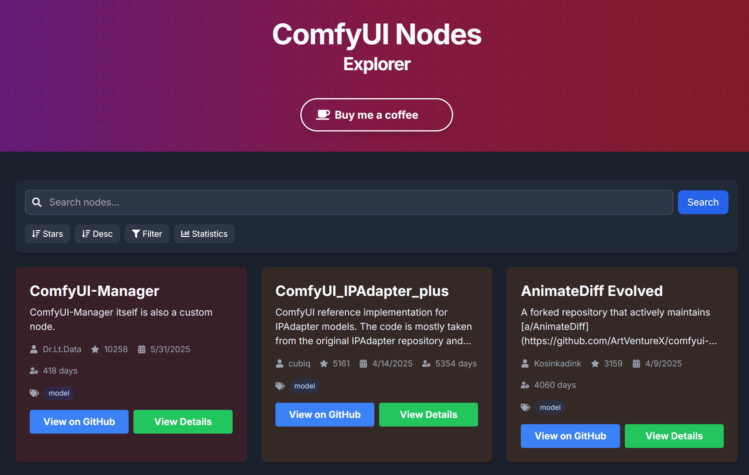 ComfyUI Node Explorer